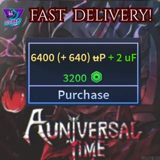 A Universal Time:  6400 (+640) uP + 2 uF (x3)