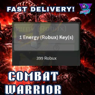 Combat Warrior:  1 Energy Key