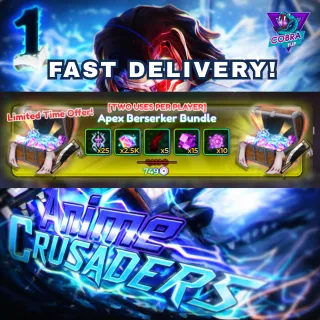  Anime Crusaders: Apex Berserker Bundle x2