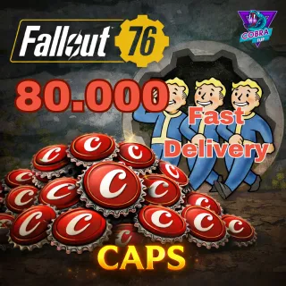 Fallout 76 - 80K Caps