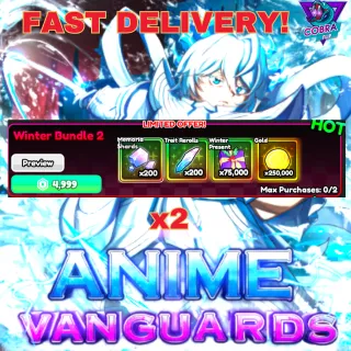Anime Vanguards: 2x Winter Bundle 2