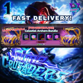  Anime Crusaders: Celestial Archers Bundle (two uses per player)