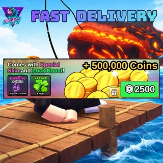  Fish It: 500,000 COINS