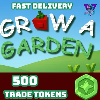 Grow A Garden: 500 Trade Tokens