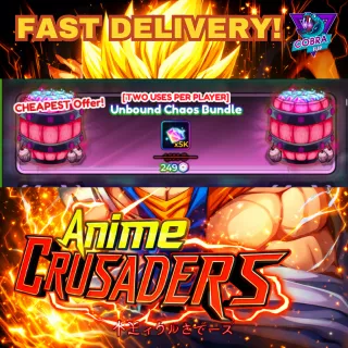  Anime Crusaders: Unbound Chaos Bundle x2