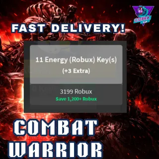 Combat Warrior: 11 Energy Key