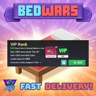 BedWars: VIP Rank
