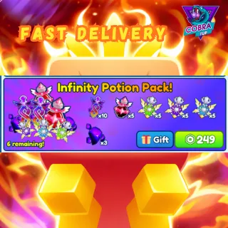 Bubble Gum Simulator INFINITY: Infinity Potion Pack!