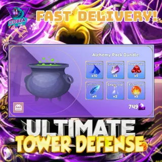 Ultimate Tower Defense: Alchemy Pack Bundle (749 Gems)