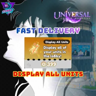 Universal Tower Defense: Display All Units