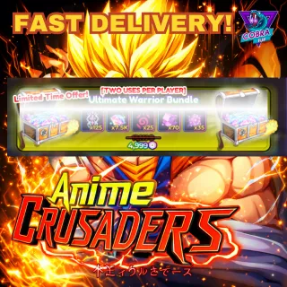 Anime Crusaders: Ultimate Warrior Bunlde (two uses per player)