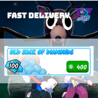 99 Nights in the Forest: OLD SACK OF DIAMONDS - 100 DIAMONDS