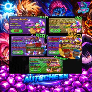 Anime auto chess : FULL BUNDLE