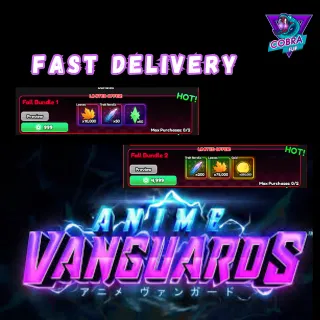 Anime Vanguards: Fall Bundle 1 + 2 