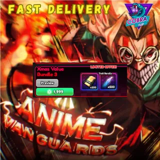 Anime Vanguards: Xmas Value Bundle 3 x2