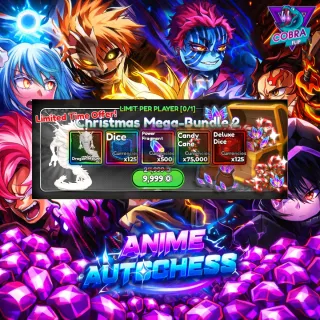 Anime auto chess : Christmas Mega Bundle 2 (1 used)