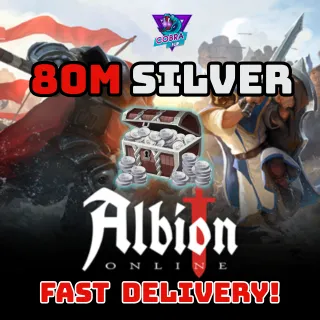 80m Silver - Albion Online Americas
