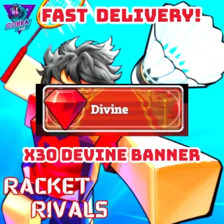 Racket Rivals: x30 devine banner