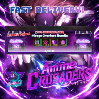  Anime Crusaders: Mirage Overlord Bundle x2