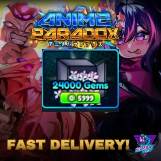 Anime Paradox: 24000 Gems (x8)