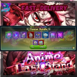 Anime Last Stand: Cleaner Bundle