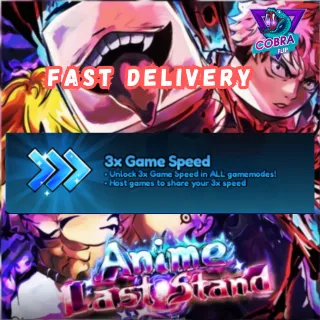 Anime Last Stand: 3x Game Speed