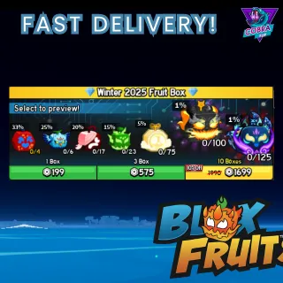 Blox Fruits: Winter 2025 Fruit Box x100