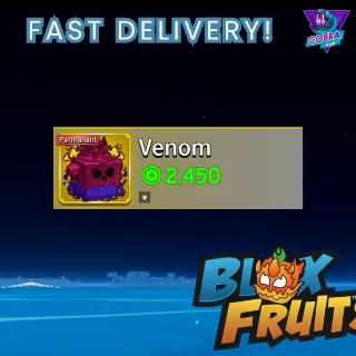Blox Fruits: Venom (Permanent)