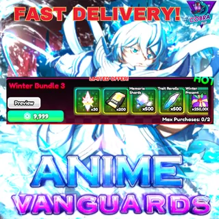 Anime Vanguards: Winter Bundle 3