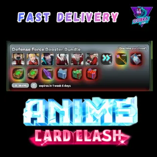 Anime Card Clash: Defense Force Booster Bundle