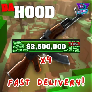 Da Hood: 10,000,000$ 