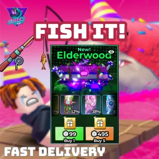  Fish It: Skin Crate - Elderwood (buy 5)