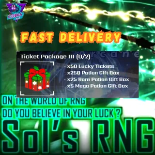  Sol's RNG: Ticket Package III