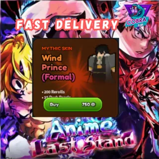Anime Last Stand: Mythic Skin