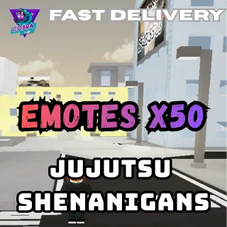 Jujutsu Shenanigans: Emotes x50