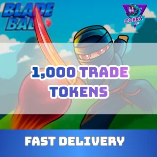 Blade Ball: 1,000 Trade Tokens