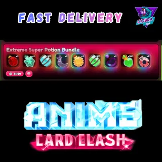 Anime Card Clash: Extreme Super Potion Bundle