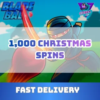 Blade Ball: 1,000 Christmas Spins