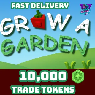 Grow A Garden: 10,000 Trade Tokens