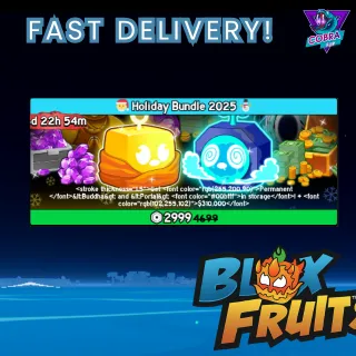 Blox Fruits: Holiday Bundle 2025