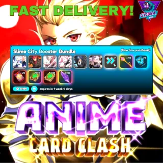 Anime Card Clash: Slime city booster bundle