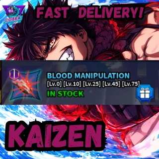 Kaizen: Blood Manipulation
