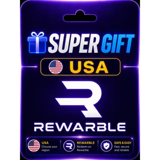 Rewarble Super Gift Card USA 20 USD
