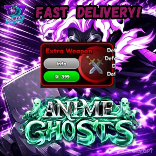 Anime Ghosts: Extra Weapon