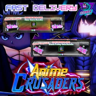  Anime Crusaders: New Years Bundle + Black Friday Sale Bundle