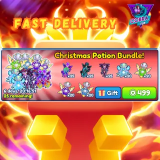 Bubble Gum Simulator INFINITY: Christmas Potion Bundle