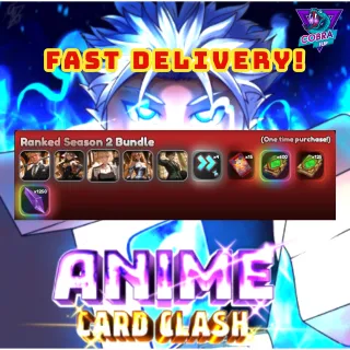 Anime Card Clash: Ranked Season 2 Bundle 