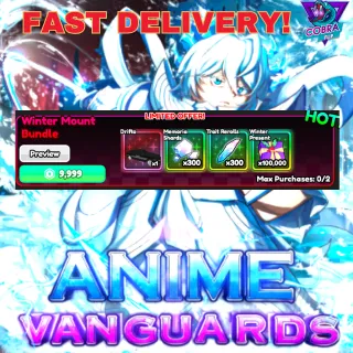 Anime Vanguards: Winter mount Bundle 