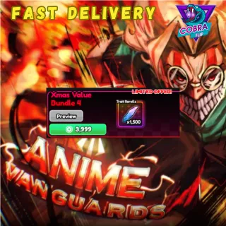 Anime Vanguards: Xmas Value Bundle 4 x2