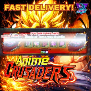  Anime Crusaders: Blade of Tomorrow Bundle (two uses per player)